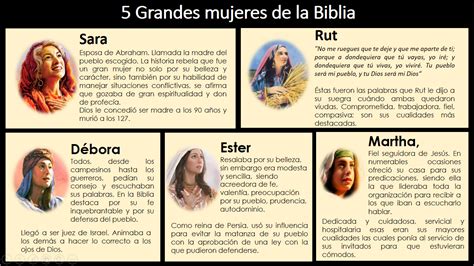 Vive FISSEP | Las nueve grandes mujeres de la Biblia