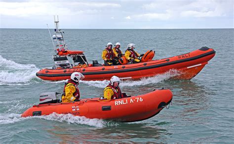 Criccieth RNLI Lifeboats rescue walker and dog at Black Rock Sands | RNLI