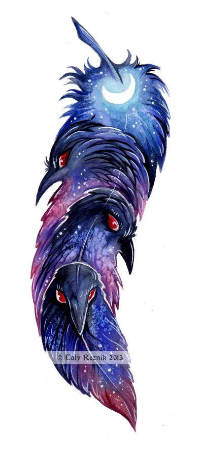 Ravenfeather by TrollGirl on deviantART | Feather tattoos, Raven tattoo, Feather tattoo design