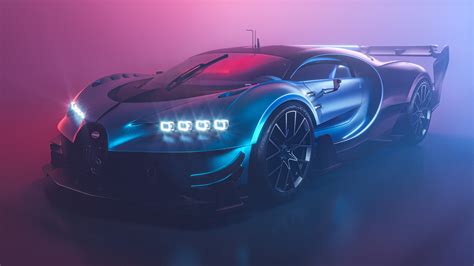 Bugatti Chiron Vision GT 4K Wallpaper - Download Free 4K Desktop Wallpapers