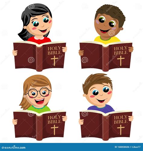 Reading Bible Clipart