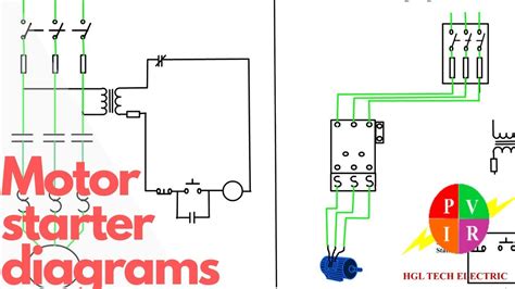 Control Circuit Diagram For Motor Starter