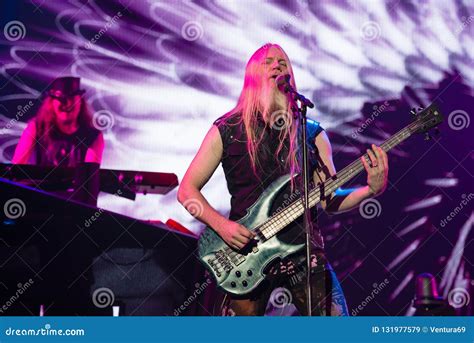 Concert of Finnish Symphonic Metal Band Nightwish Editorial Stock Image - Image of speed ...