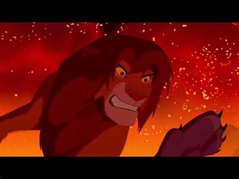 The Lion King - Simba vs scar (1080P) - YouTube