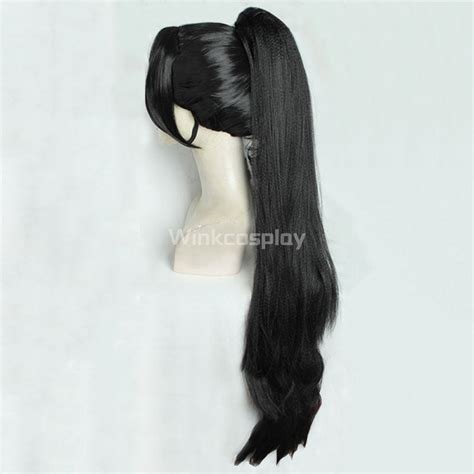 Valorant Sage Black Cosplay Wig – Winkcosplay