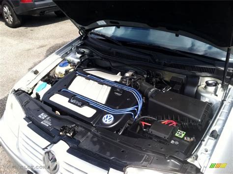 2001 Volkswagen Jetta GLS VR6 Sedan 2.8L DOHC 24V V6 Engine Photo ...