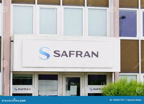 Safran Logo Sign on Building of French Multinational Aeronautical Company Aircraft Editorial ...