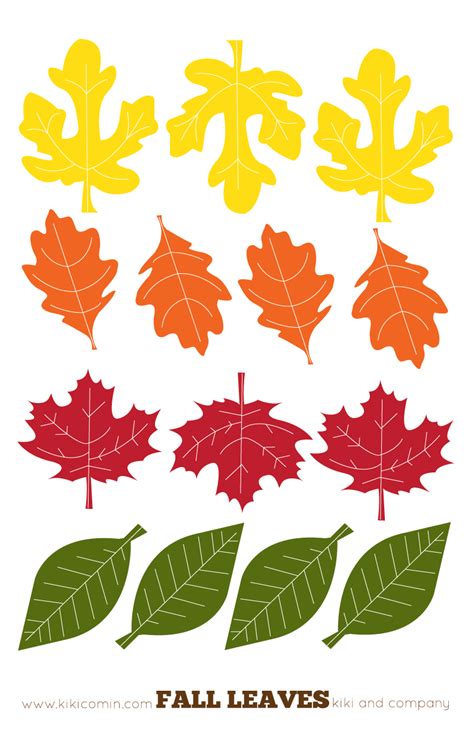 Fall Leaf Garland | Fall leaf garland, Fall leaf template, Fall leaves coloring pages