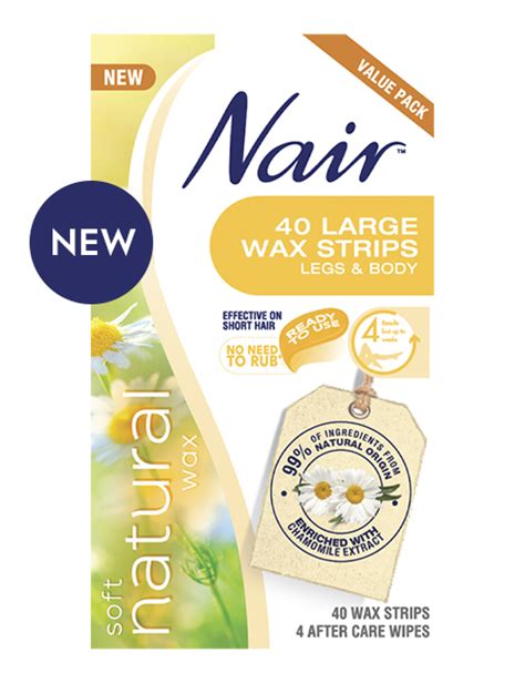 Nair Sensitive Mini Wax Strips 20 Pack | Nair™ Australia