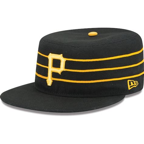 Men's Pittsburgh Pirates New Era Black Alternate 2 Authentic Collection On-Field 59FIFTY Fitted Hat