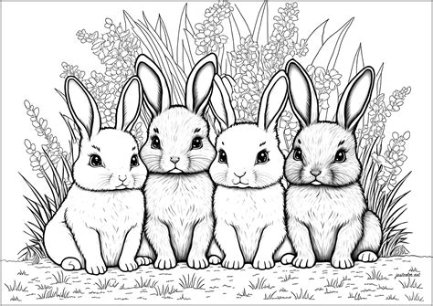 Coloriages Bunnies Ausmalbilder Ausmalbild Hase Ausmalen Images And | The Best Porn Website