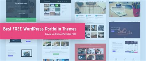 25+ Best FREE Portfolio WordPress Themes & Templates 2020