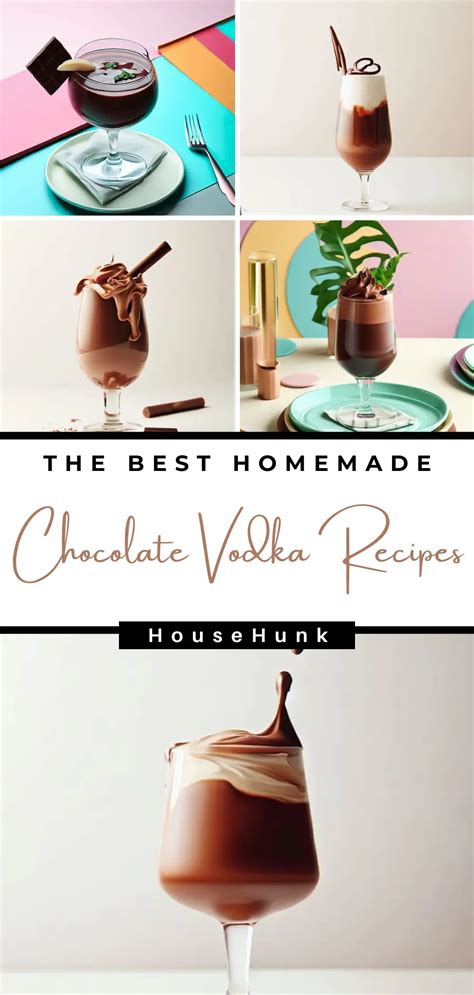 17 Easy and Fun Chocolate Vodka Recipes - House Hunk