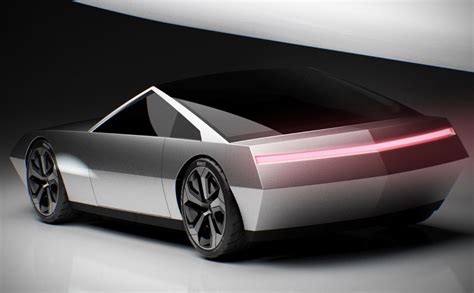 Tesla Cybertruck Design Inspires Cybercoupe Rendering - autoevolution