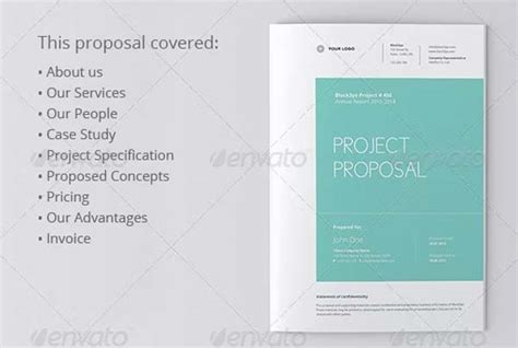 Sample Project Proposal Templates - Free & Premium Downloads