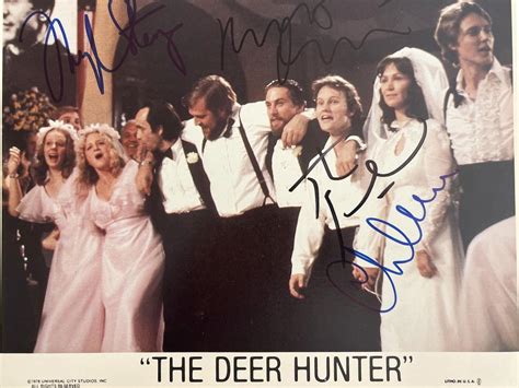 The Deer Hunter cast signed movie photo | EstateSales.org