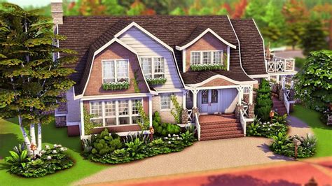 Generations Family Home | The Sims 4 Speed Build | Sims house design, Sims 4 house design, Sims ...