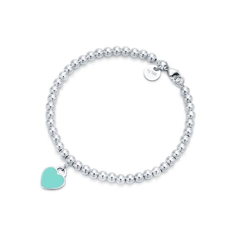 Return To Tiffany™ Mini Heart Tag Bead Bracelet | Tiffany & Co. US