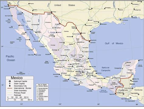 Mexico pacific coast resorts map - Map of Mexico pacific coast resorts (Central America - Americas)