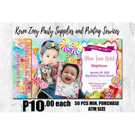 Candyland Themed Ref Magnet Souvenir | Shopee Philippines