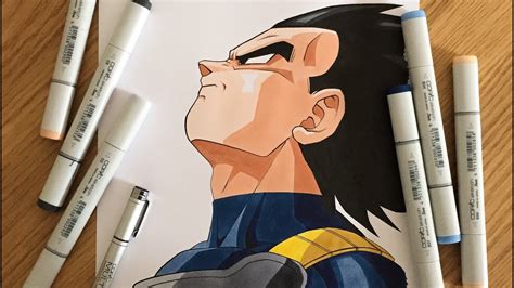 Unleash Your Inner Saiyan with this Jaw-Dropping Vegeta Dragon Ball Drawing Tutorial!