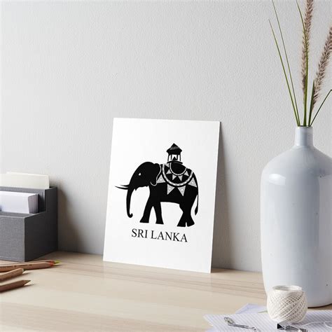 "Sri lankan elephant. Kandy perahara elephant" Art Board Print by ...