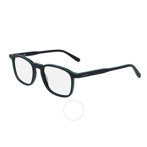 Lacoste Unisex Blue Square Eyeglass Frames L284542450 886895398558 - Eyeglasses - Jomashop