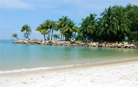 Beach in Sentosa stock photo. Image of beach, calm, life - 6030386