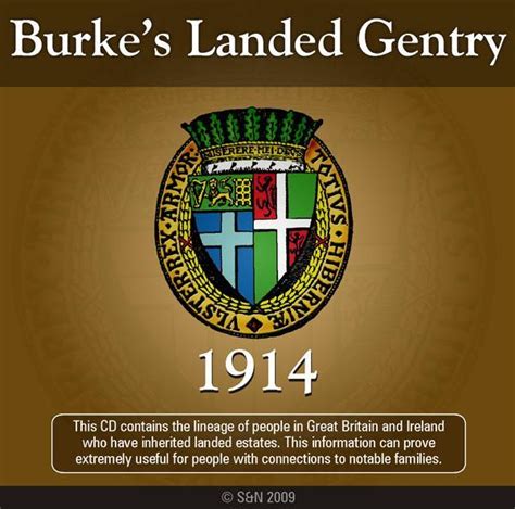 Burke's Landed Gentry 1914 | Product | GenFair