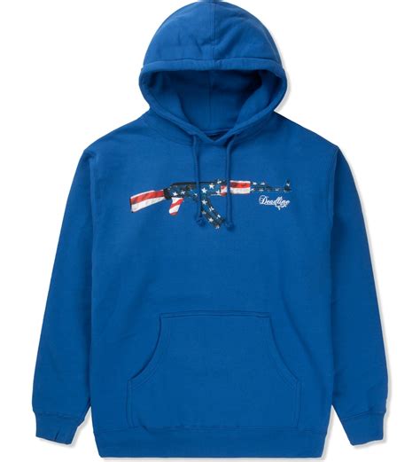 Deadline Limited - Royal Blue AK-47 Hoodie | HBX