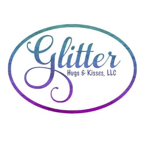 Glitter Hugs and Kisses