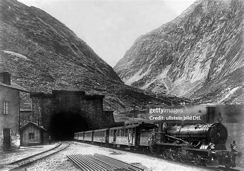 Gotthard Rail Tunnel - Train of the Gotthard Railway - Photographer:... News Photo - Getty Images