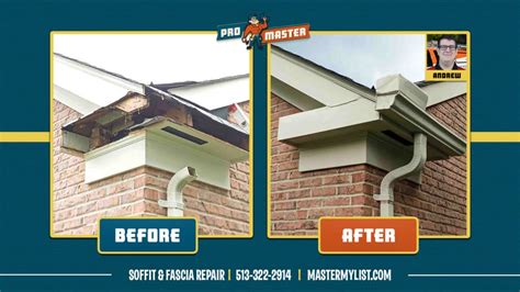 Soffit and Fascia Repair | ProMaster Home Repair & Handyman