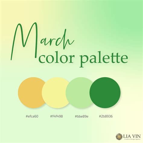 March color palette | March colors, Spring color palette, Color palette