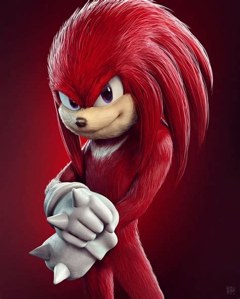 Knuckles the Echidna by Raf Grassetti : r/SonicTheHedgehog