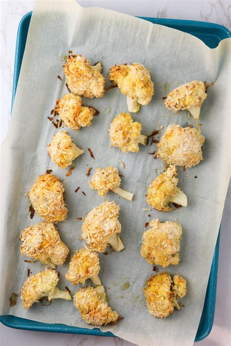 Vegan Coconut Cauliflower Bites - Rooty Fruity Vegan