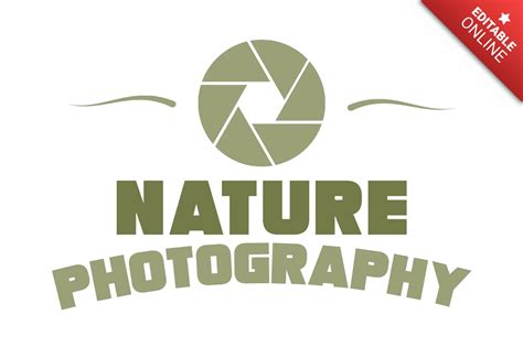 Nature Photography Logo Template Design | Free Design Template