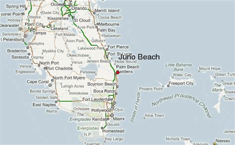 Juno Beach Florida Map | Beach Map