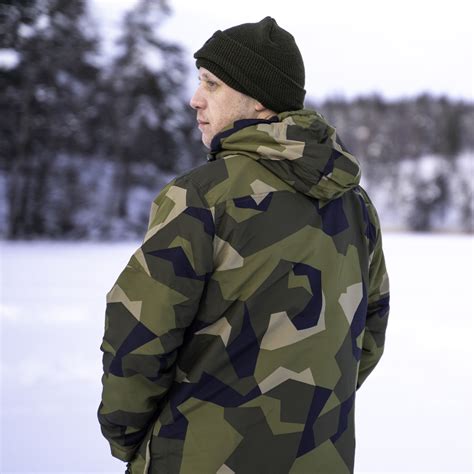 M90 Camo militärjacka från Brandit med foder - Armygross