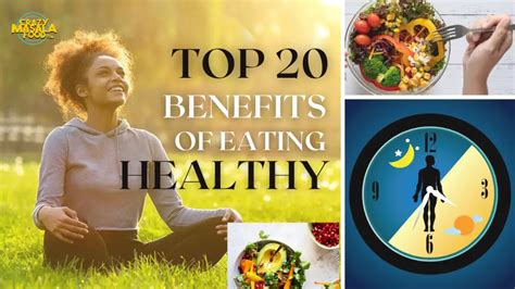 Top 20 Benefits of Eating Healthy - Crazy Masala Food