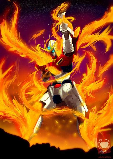 Burning Gundam Wallpapers - Top Free Burning Gundam Backgrounds - WallpaperAccess