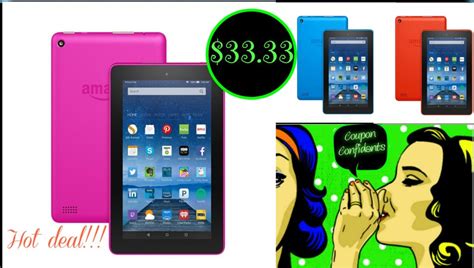 Amazon Fire tablet on sale for just $33.33!!! ( 4 colors) ⋆ Coupon Confidants