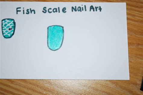 Fish Scale Nail Art · How To Paint An Animal Print Nail · Nail Painting ...