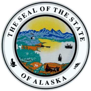 State Seal of Alaska - Pro Sport Stickers