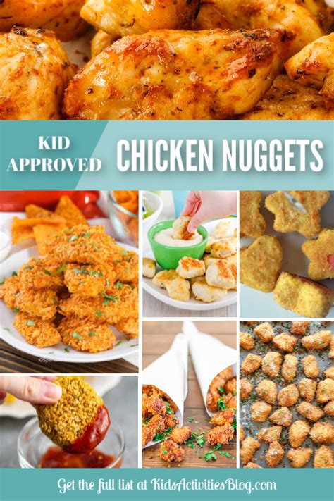 13 Kid Approved Chicken Nuggets Recipes | Chicken Recipes for Kids