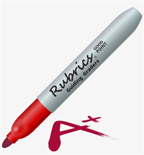 Marker Clipart Sharpie Marker - Red Marker Transparent Background ...