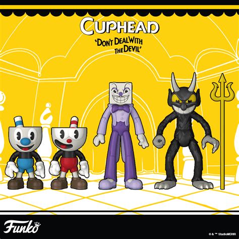 Available Now: Cuphead Action Figures!