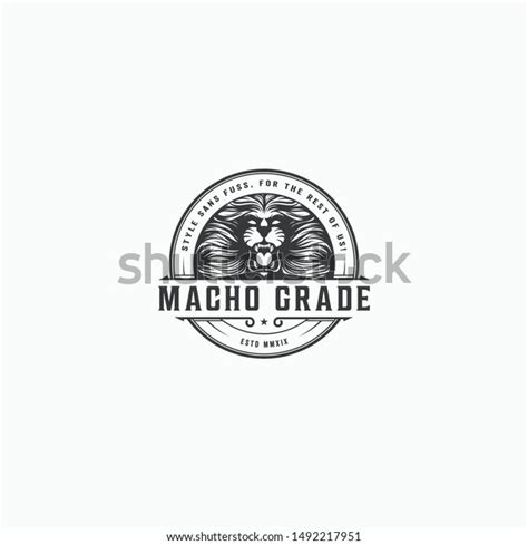 Vintage Luxury Lion Roar Logo Design Stock Vector (Royalty Free) 1492217951 | Shutterstock