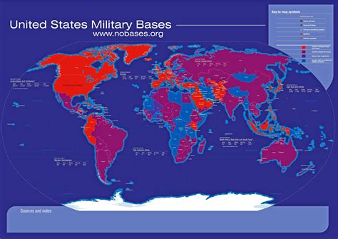 US military bases around the world : r/MapPorn