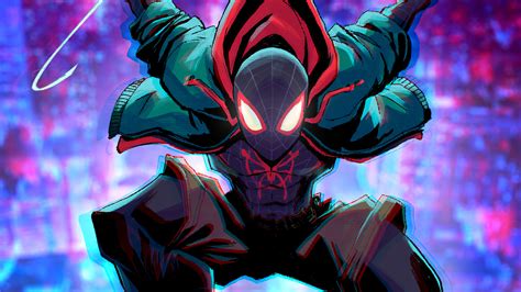 Spider Man Miles Morales Artwork 4k Wallpaper,HD Superheroes Wallpapers ...